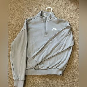Nike Cropped Juniors Quarter Zip